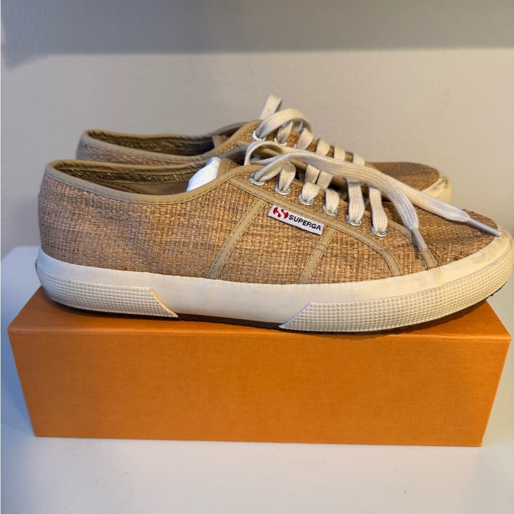 Superga Raffia Sneakers - Picture 5 of 10